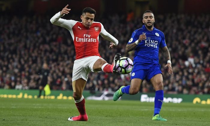 [VIDEO] Con ajustado 1 a 0 y participación de Alexis Sánchez, Arsenal vence al Leicester City en la Premier League