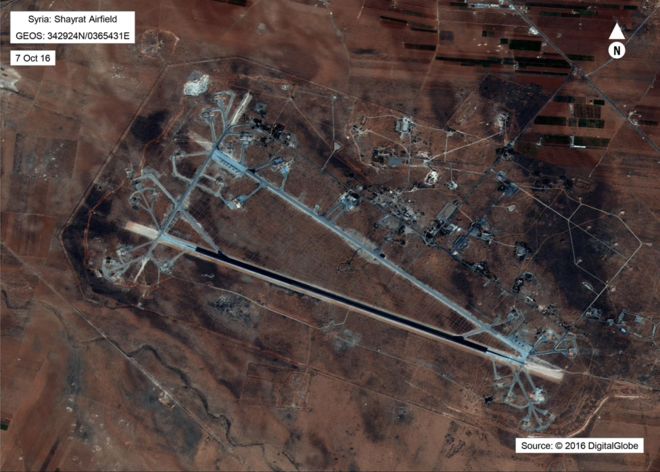¿Por qué Estados Unidos decidió bombardear en particular la base aérea siria de Shayrat?