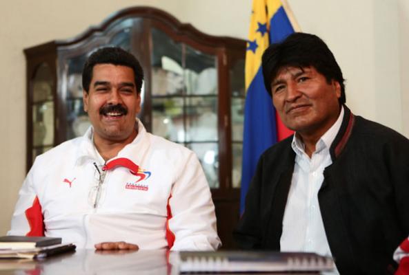 Evo Morales dice que «conspiración» contra Maduro es para apoderarse de petróleo