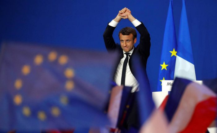 Bolsas mundiales, el euro y las materias primas vuelan por victoria de Emmanuel Macron en Francia