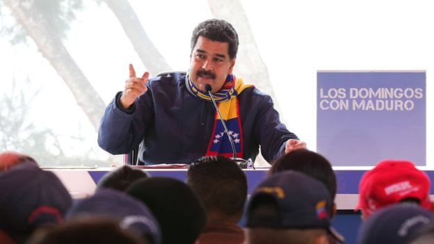 Maduro llama al diálogo con la oposición y dice estar dispuesto a convocar elecciones regionales