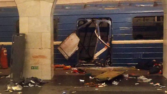 Autoridades rusas apuntan a terrorista suicida en atentado en metro de San Petersburgo