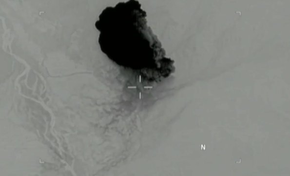 [VIDEO] Pentágono libera registro del impacto de «la Madre de todas las bombas»