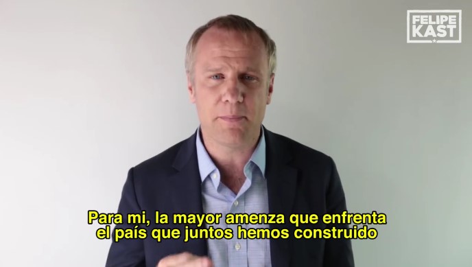 [VIDEO] Felipe Kast critica a sus contrincantes Piñera y Ossandón y apunta a una «izquierda nueva, pero con recetas del pasado»