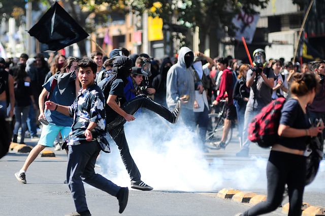 [VIDEO] #YoMarchoel11: el registro en redes sociales de la primera marcha estudiantil del año