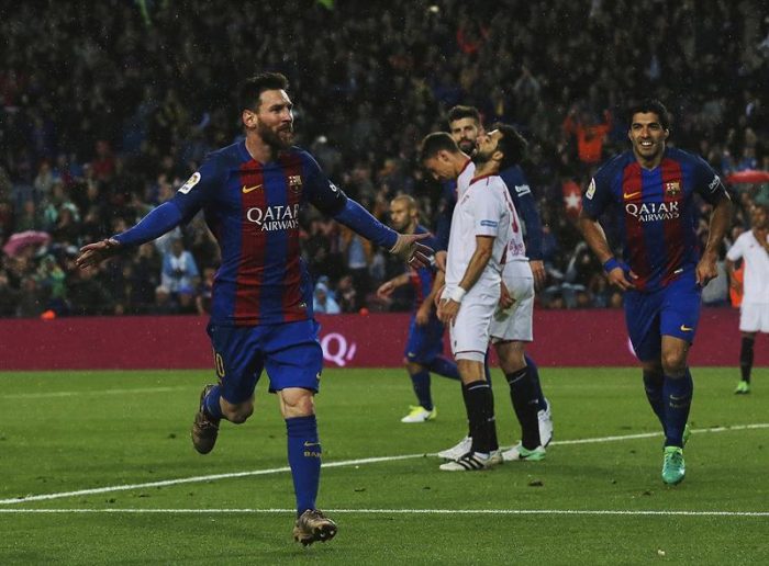 [VIDEO] Los goles del Barcelona que derrumbaron al Sevilla de Sampaoli que sigue sin conocer la victoria en La Liga