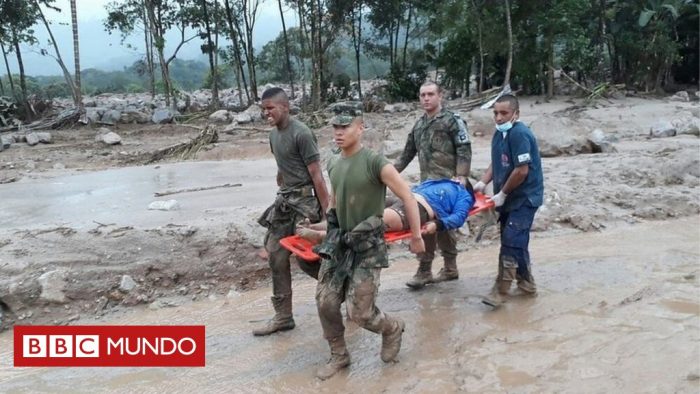[VIDEO] La destrucción en el municipio colombiano de Mocoa después del deslave que le costó la vida al menos a 250 personas