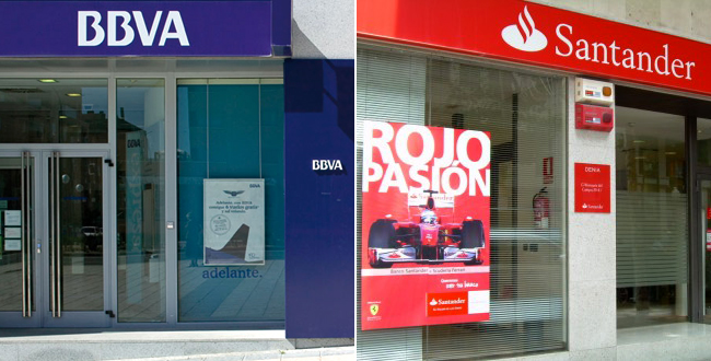 Santander y BBVA reciben impulso de divisiones internacionales