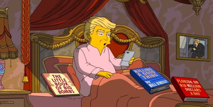 [VIDEO] Los primeros 100 días de Donald Trump vistos por la crítica de «Los Simpsons»