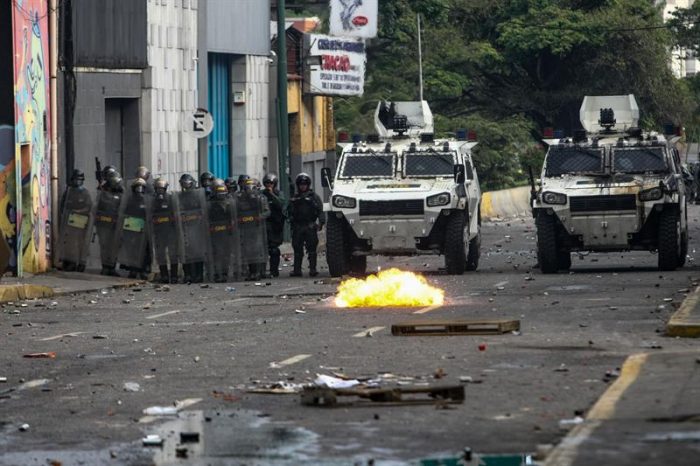 Venezuela: más de 180 heridos, incluyendo 6 diputados, en protesta opositora en Caracas