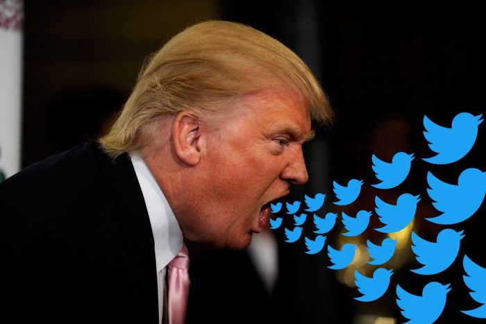 A la gente le gustan cada vez menos los tuits de Trump