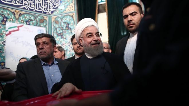 Hassan Rouhani es reelegido como presidente de Irán