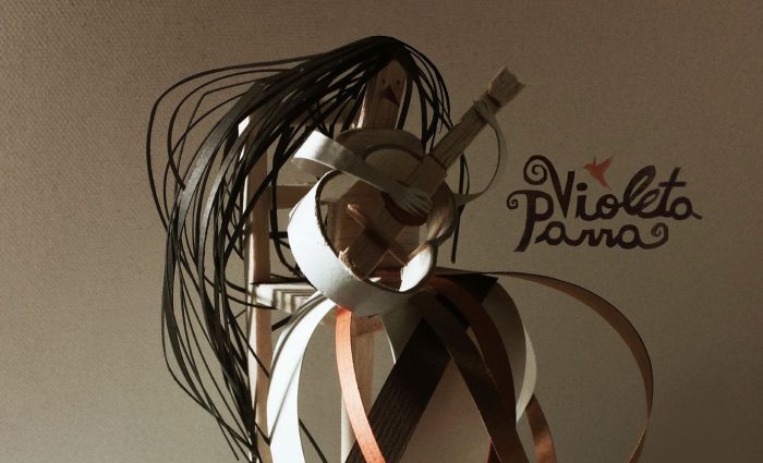 Destacado ilustrador Cristián Garrido ganó concurso de afiches Violeta Parra 100 años