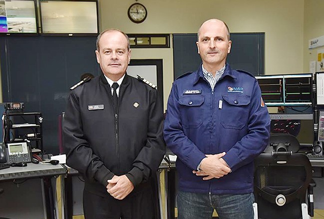 Armada visita Terminal Quintero de ENAP y verifica cumplimiento de compromisos en materia de seguridad