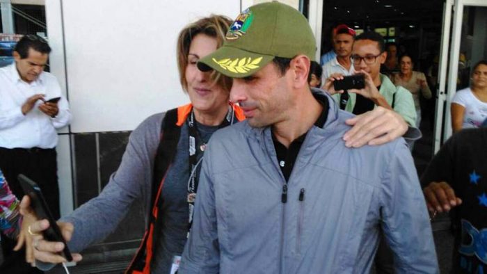 OEA ve como «inaceptable» que se impida el viaje del opositor Henrique Capriles a la ONU