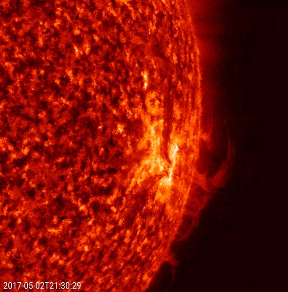 [VIDEO] La NASA publica un nuevo vídeo de un fenómeno impresionante en el Sol