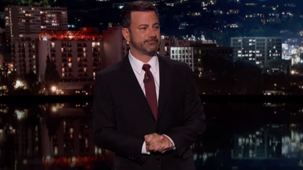 El llanto del presentador de TV estadounidense Jimmy Kimmel por la enfermedad de su hijo recién nacido