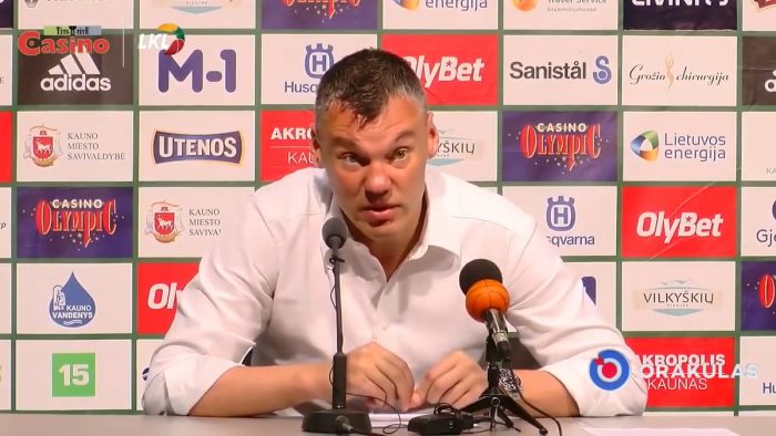[VIDEO] La impresionante lección de vida de un entrenador de básquet lituano a un periodista