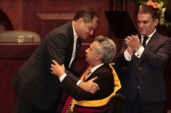 Lenín Moreno jura como presidente de Ecuador