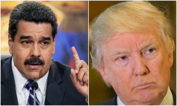 Maduro envía mensaje al presidente de EE.UU: «Saca tus manos de aquí. Go home, Donald Trump»