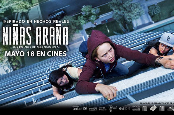 Película «Niñas Araña» en Cine Arte Normandie