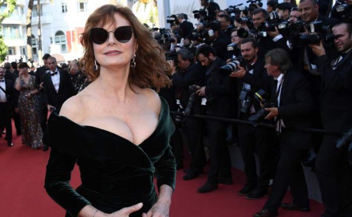 ¿Por qué nos debería sorprender el escote de Susan Sarandon en Cannes?