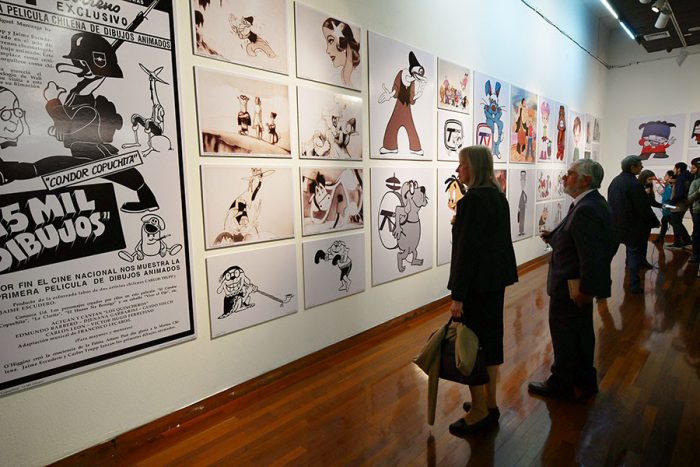Exposición «Del cóndor al Oso: 75 años de animación en Chile» en Centro GAM