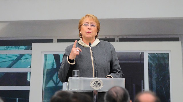 Bachelet dice que Alianza Pacífico debe afrontar efectos del cambio climático