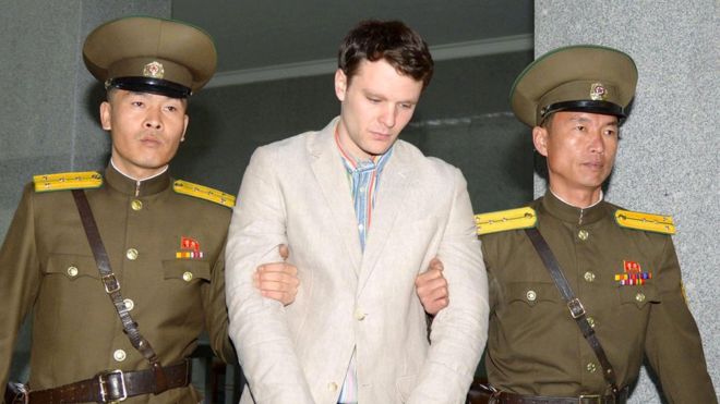 Muere estudiante estadounidense que cayó en coma preso en Corea del Norte