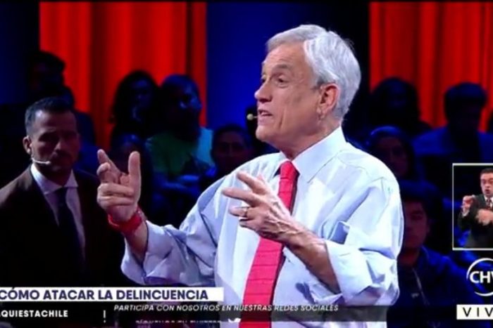 Beatriz Sánchez califica de escandalosa la defensa que hizo Piñera a sus ex colaboradores Longueira y Wagner en «Aquí está Chile»