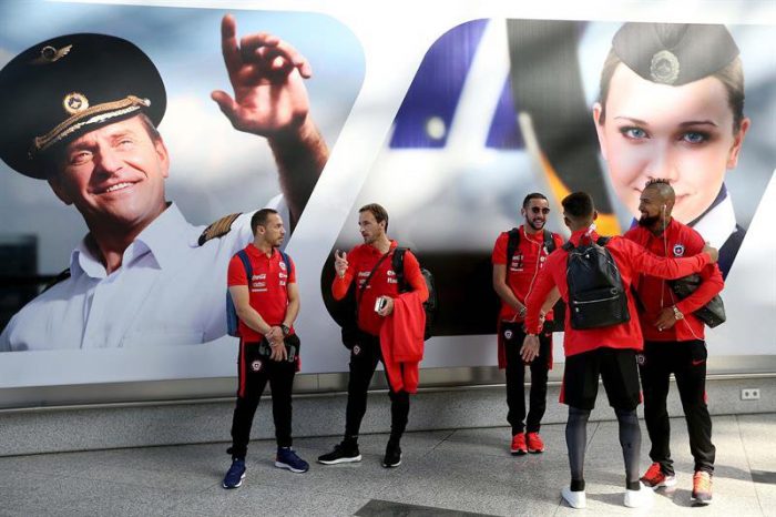 Chile regresa a Rusia con la mente puesta en su debut en la Copa Confederaciones