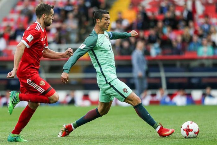 Copa Confederaciones: Portugal consigue sufrido triunfo de 1-0 ante Rusia