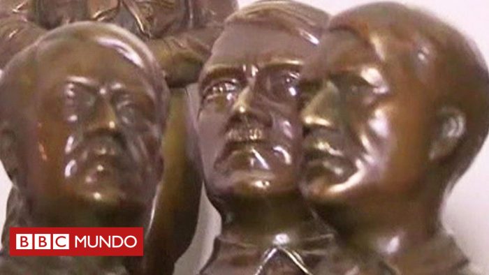 [VIDEO] Águilas, esvásticas y bustos de Hitler: la inquietante colección de objetos nazis que estaba escondida en Buenos Aires