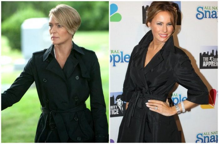 Más allá del estilo: ¿Claire Underwood se parece a Melania Trump?
