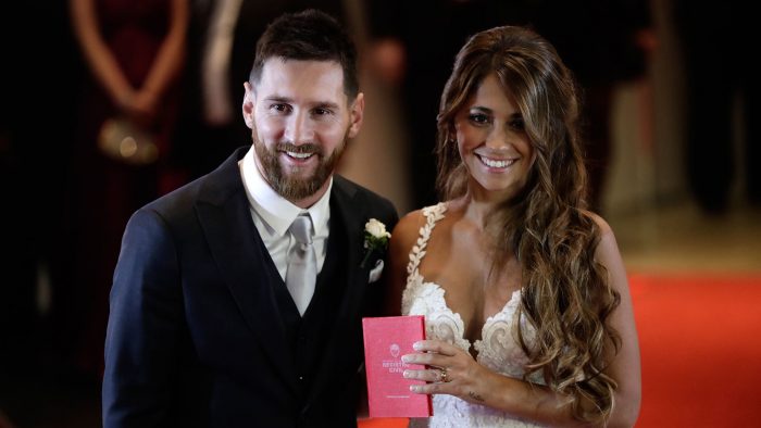 La boda de Lionel Messi y Antonela Roccuzzo
