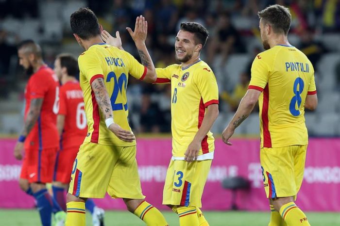 [VIDEO] Los goles de la remontada rumana ante Chile en el último amistoso previo a la Copa Confederaciones
