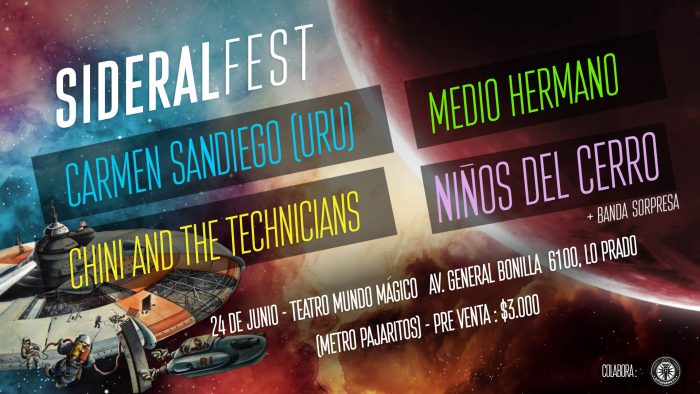 Sideral Fest reúne a importantes bandas indie latinoamericanas