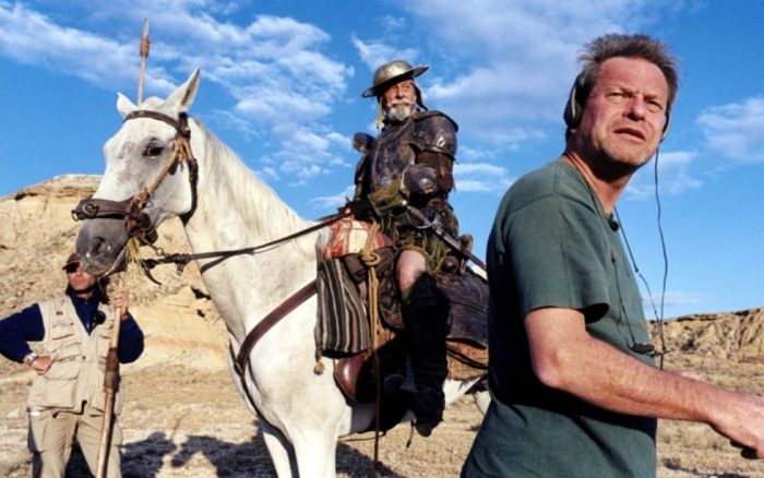 Terry Gilliam termina de rodar, después de casi dos décadas, su versión del Quijote: «A veces los soñadores ganan»