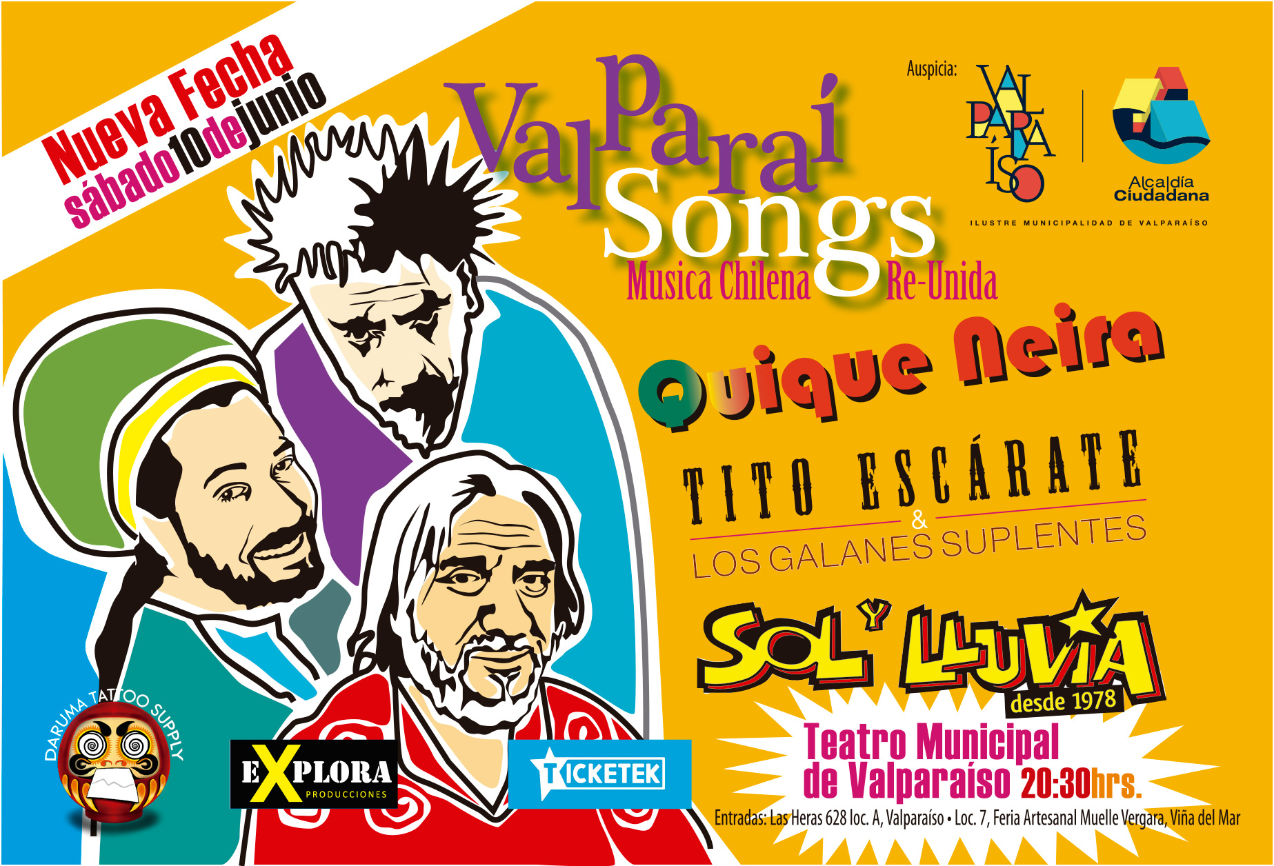 Concierto en el Teatro Municipal de Valparaíso