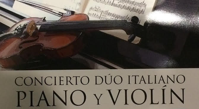 Concierto gratuito de piano y violín en UNAB Viña del Mar