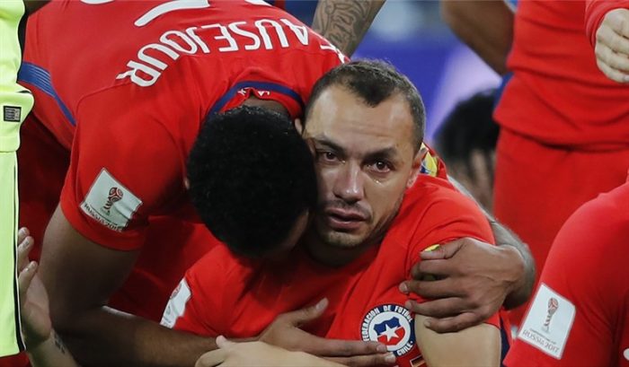 Marcelo Díaz asume su culpa en la derrota de Chile: «Soy el único responsable»