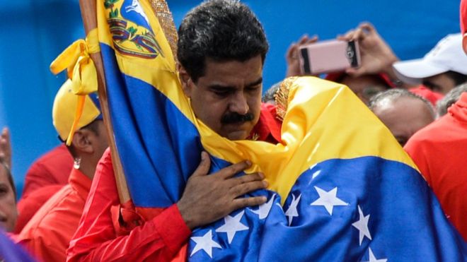 EE.UU. impone sanciones económicas directas contra Nicolás Maduro