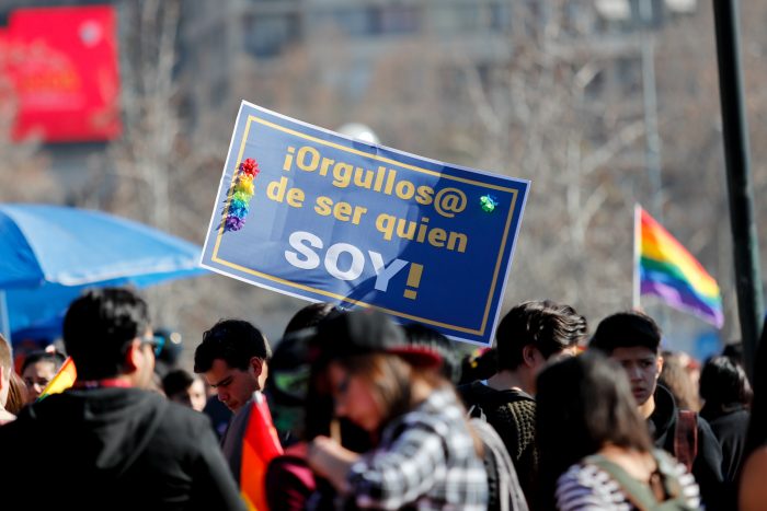 [FOTOS] Mas de 100 mil personas participan en la XVII marcha del orgullo en Santiago