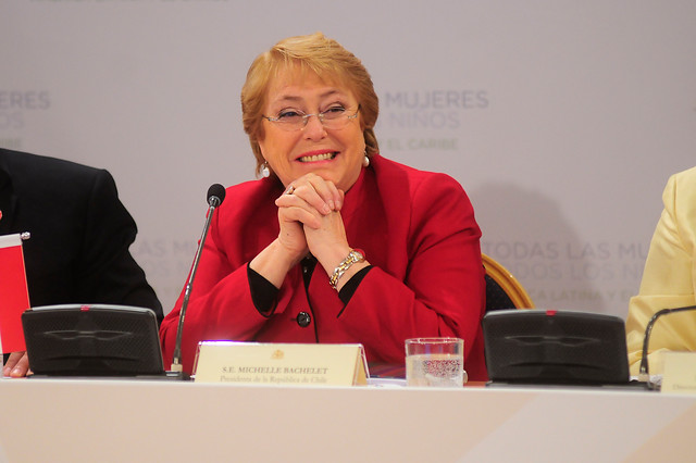 Bachelet: «La igualdad de género es fundamental para alcanzar el desarrollo económico y social»