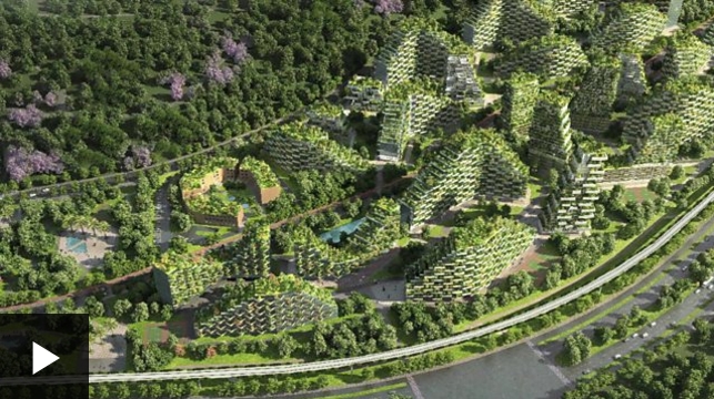 [VIDEO] La ciudad con 40.000 árboles que China quiere construir para reducir la contaminación