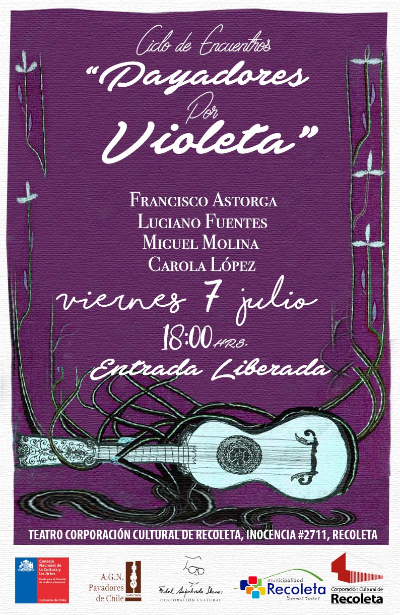 Payadores Por Violeta En Corporación Cultural De Recoleta
