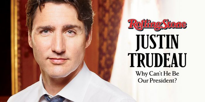 Trudeau en la Rolling Stone: ¿Por qué no puede ser nuestro presidente?