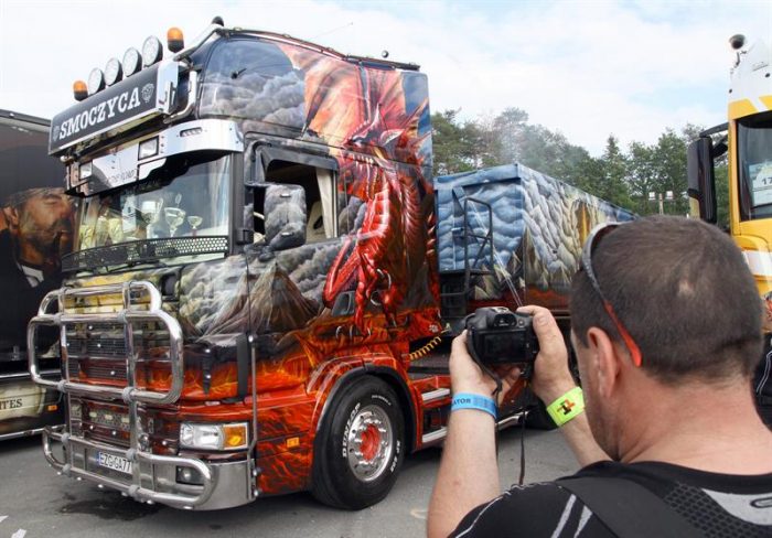 [FOTOS] La fiesta de los camiones ‘tuneados’ en Polonia