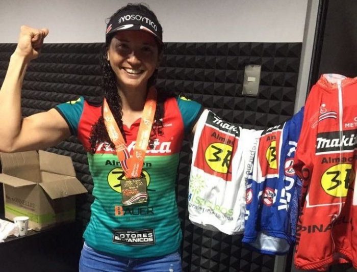 Destacada participación de ciclista chilena