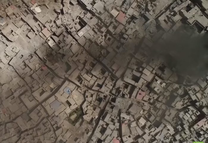 [VIDEO] Impresionantes imágenes desde un dron muestran la destrucción en Mosul tras ofensiva contra el EI